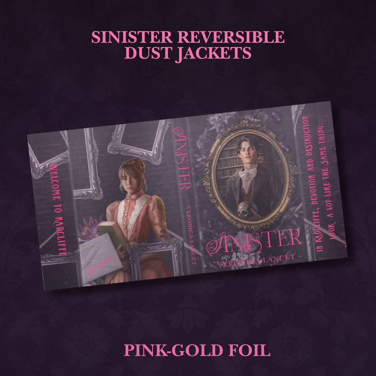 SINISTER Reversible Foiled Dust Jacket