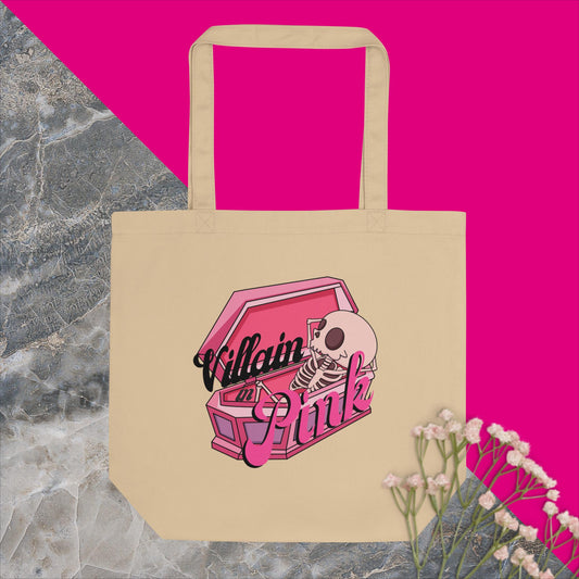 Villain in Pink Eco Tote Bag