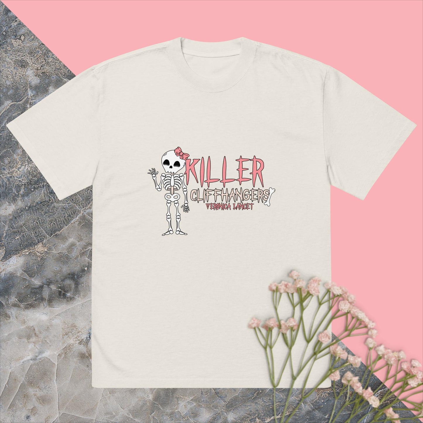 Killer Cliffhanger Oversized faded t-shirt